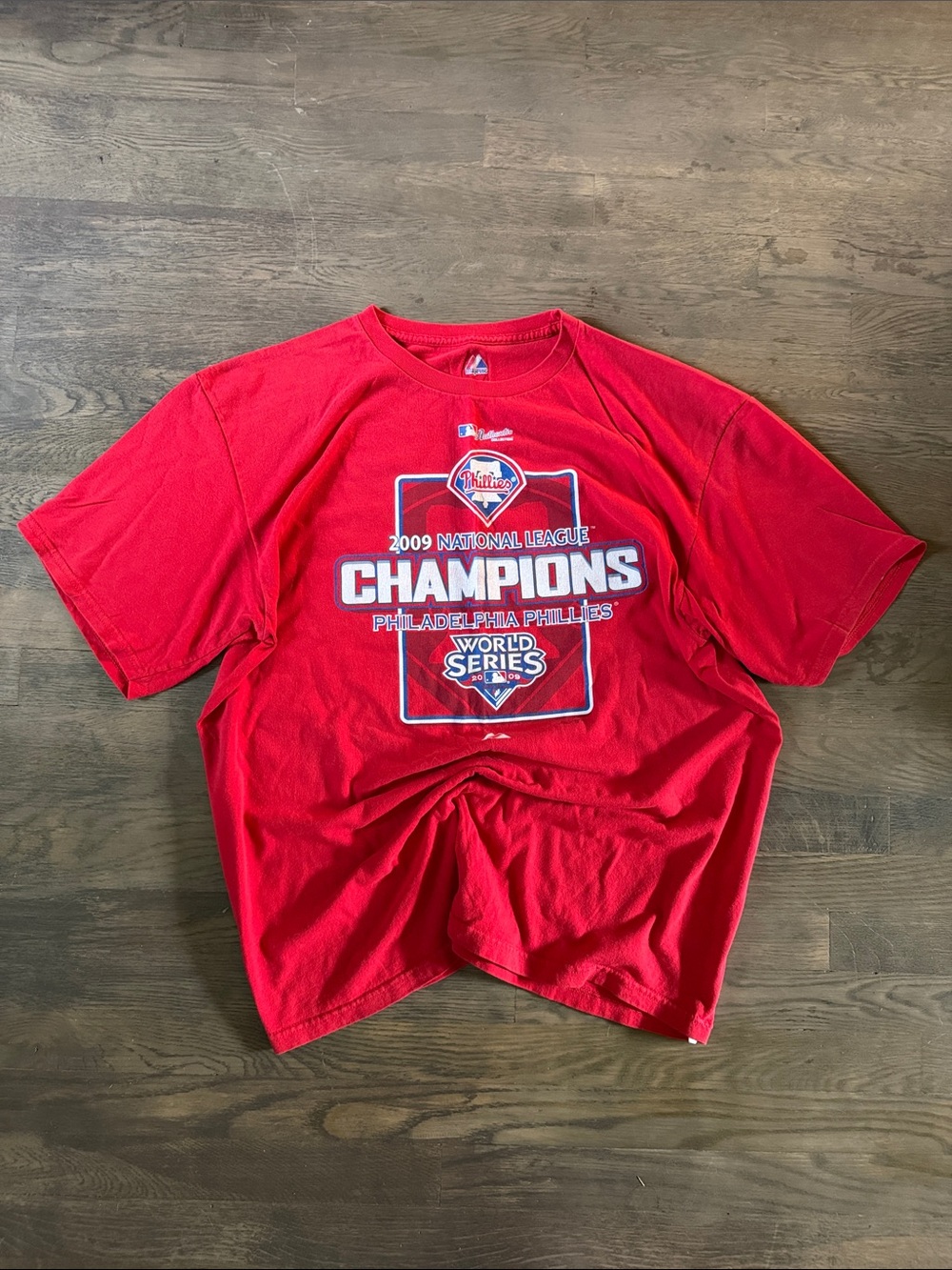 Vintage Phillies 2009 National League Champions Tee